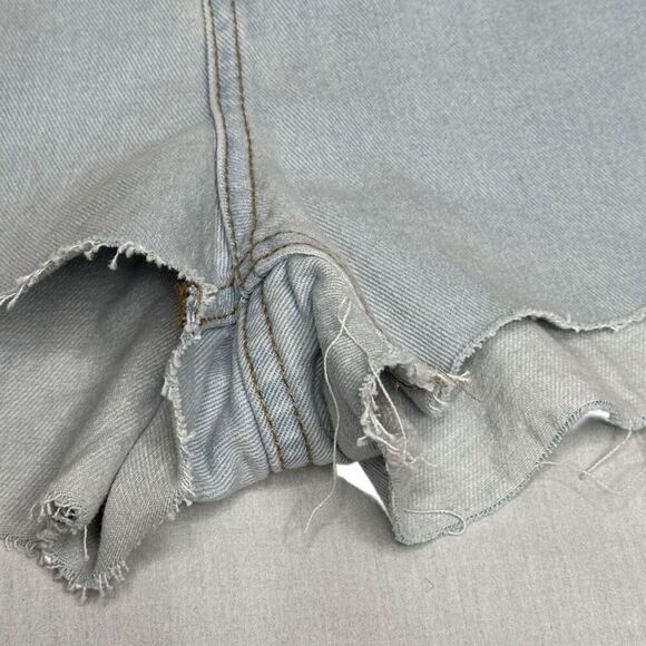 Wild Fable NWT light wash super high rise cutoff shorts size 10 - Picture 6 of 11